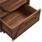 Modway Bulwark 2-Drawer Nightstand - Walnut-8
