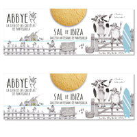 Abbye Artisan All Butter Ibiza Sea Salt Biscuits - 140 g - 2 Pack-Made with 30% pure butter for a rich and authentic flavour