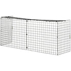 HOMCOM Extendable Steel Fireplace Screen with Fire Spark Guard Cover - Black-Extendable fireguard can adjust to fit a wide range of fireplaces 