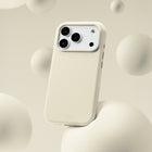 TUFF8 GlideAir Mag Rugged Case for iPhone 17 Pro - White-Soft matte surface: helps resist fingerprints and keeps your case looking clean and refined