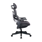 TygerClaw Executive Mesh Office Chair with Multi-Function Adjustment and Ergonomic Support-Multi-function seat plate gives you total control over tilting and reclining to your preferred angle