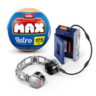 ZURU MAX Build More Premium Retro S2 Building Bricks Collection - Cassette Player-COLLECT THEM ALL: There are 4 different design to collect, build and display! The retro game console, vintage camera, cassette player, and electric guitar!