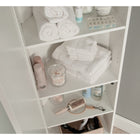 Sauder HomePlus Corner Cabinet - Soft White-Sauder  trusted service: For questions about product or assembly, we are here to help