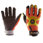 Impacto BGHIVIS Anti Vibration Mechanic Glove, Large-Anti-impact and anti-vibration glove with air padding