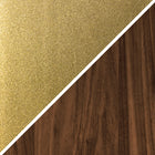 Hudson&Canal Eaton 36" Desk - Brass/Walnut-Product Dimensions: 18" L x 36" W x 30" H
