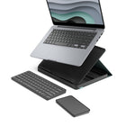 Logitech Casa Pop-Up Desk - Classic Chic-My Work. My Life. My Home: With Casa Pop-Up Desk, you decide where comfy, focused work happens in the home, when the workday is done, place this folding desk out of sight, out of mind 