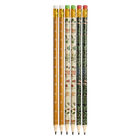 General Supply Goods + Co Pattern HB Pencils - 6 Pack-Pre-sharpened and ready to use