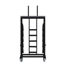 Flash Furniture Cocktail Table Dolly for 30" Round Tables-Black Metal Frame