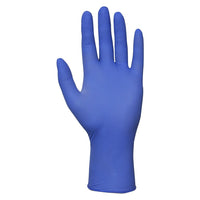 PRIMED Fit Nitrile Powder-Free Examination Gloves - Blue - XS - 200 Pack-9" length, fully mico-textured with enhanced finger texturing