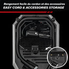 Bullseye 12V DC Tire Inflator with Digital Pressure Gauge-Efficient tire inflation: can reach a maximum of 150 psi pressure and inflates car tire pressure from 24-34 psi in less than 2-minutes, making bullseye a quick and effective tool for maintaining proper tire pressure