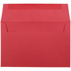 JAM Paper A9 Coloured Invitation Envelopes - 5.75 x 8.75 - Red Recycled - 50 Pack-Colour: Christmas Red 