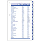 AT-A-GLANCE 2027 QuickNotes Desk Calendar Refill - 3-1/2" H x 6" W - English-QuickNotes section for notes, lists and to do's