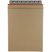 JAM Paper Photo Mailer Stiff Envelopes with Self Adhesive Closure, 9.75 x 12.25, Brown Kraft Recycled, 12 Pack-Stiff Mailer