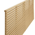 Modway Render Wall Mount King Headboard - Oak-Durable Particleboard Construction