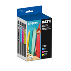 Epson T842 DURABrite Ultra Ink Combo Pack - High Yield - Black/Colour - 4 Pack-Epson printing system is designed to be used exclusively with Epson Genuine Cartridges. Use of non-genuine ink could cause damage not covered under the printer’s limited warranty