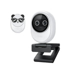 EMEET Piko Dual-Lens 4K Webcam with AI Autofocus - White-Crystal Clear Details: Sony sensor for exceptional low-light performance and colours.