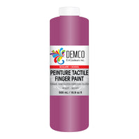 DEMCO EnCouleurs Inc School Fingerpaint - 500 mL - Violet-Finger paint