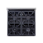 Kucht 24" KFX-X Series Pro Style Natural Gas Range - Stainless Steel-17
