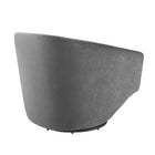 Modway Series Performance Velvet Fabric Swivel Chair - Grey-Non-Marking Foot Pads