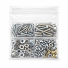 KL Rubber Resealable Polyethylene Bag with Hang Hole - 4 Mil - 8" x 8” - 1000 Pack-6