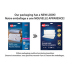 Avery White Rectangle Labels with Easy Peel, 1/2" x 1-3/4", for Laser/Inkjet Printer, 2000 Pack (5267)-80 labels per sheet