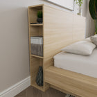 Nexera Marconi Headboard - Queen Size - Natural Blonde Oak-8