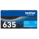 Brother Genuine TN635C Toner Cartridge - Standard Yield - Cyan-The only brand recommended for Brother laser printers