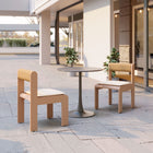 Zuo Island Dining Chair - White - Set of 2-Chair Weight Capacity: Supports up to 275 lb