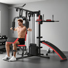 Soozier All-In-One Smith Machine-Padded seat and backrest for comfort
