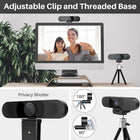 EMEET SmartCam C980 Pro 1080p All-in-One Conferencing Webcam-Comes with a Magnetic Privacy Cover