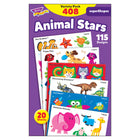 TREND Animal Stars superShapes Stickers-Large Variety Pack - 3 Packs of 408-Extra value in every pack. Great on homework, incentive pads and charts, and more.