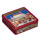 Lambertz Christmas Market Gift Tin - 500 g-Contains 22 German gingerbread specialties including Lebkuchen Hearts, Dominosteine, Spitzkuchen, Aachener Printen and more