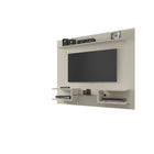 Manhattan Comfort Plaza 64.25" Modern Floating Entertainment Center - Off White-30 Day Limited Manufacturer's Warranty