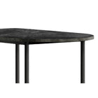 Monarch Specialties 2325 Home Bar - 24"X 36"/Grey Marble/Charcoal Metal-The perfect bar table with a smooth grey marble look table top perfect for drinks, snacks and a few decor items