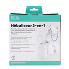 BIOS Diagnostics 2-in-1 Nebulizer -Use with mouthpiece, or masks provided