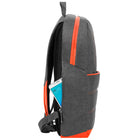Vangoddy Grove Lightweight Casual Travel 15" Laptop Backpack - Grey/Orange-Lightweight design with padded, adjustable shoulder straps