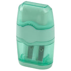 Merangue 2-in-1 Sharpener & Eraser - Assorted-Compact and portable—ideal for pencil cases, backpacks, or desks
