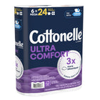 Cottonelle Ultra ComfortCare Mega Roll Toilet Paper - 6 Pack-Includes 6 Mega Rolls