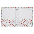 Pep Rally Report Cover - Secret Garden-Features a 3 prong clasp to hold paper in place