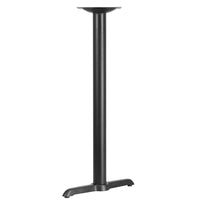 Flash Furniture 5" x 22" Restaurant Table T-Base with 3" Dia. Bar Height Column-Restaurant Table Base
