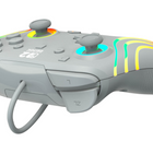 Turtle Beach Afterglow Wave Wired RGB Gaming Controller for Nintendo Switch 2 - Grey-3.5mm jack for audio and USB-chat 