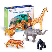 Learning Resources Jumbo Jungle Animals-Age group and grade: Ages 2 - 6 and grades pre-school - kindergarten