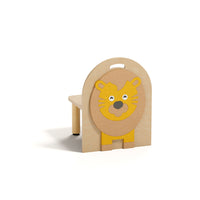Mitybilt WildWoods Chair - Lion -Backrest with printed P.E.T. acoustic felt, Lion