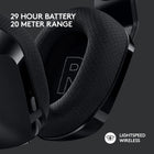 Logitech G733 LIGHTSPEED Wireless Gaming Headset with Suspension Headband - Black-Personalize your headset lighting across the full spectrum, 16.8M colours. Play in colours with front-facing, dual-zone LIGHTSYNC RGB lighting and choose from preset animations or create your own with G HUB software