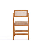 Manhattan Comfort Pullman 18.11" Industry Chic Dining Folding Chair - Nature - Set of 2-20.87" L x 23" W x 32.67" H