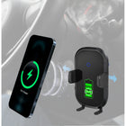 Mighty Mount Auto Scan Grip Cradle 15W Wireless Charger 2 in 1 Dash & Vent Mount-Reserve Power Capacity: Operate Grip For A Certain Period Even After Turning Off