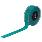 JAM Paper Double Faced Satin Ribbon - 7/8" W x 25 yd. - Tropical Blue-Colour: Tropical Blue / Light Aqua