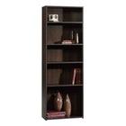 Sauder Beginnings 5-Shelf Bookcase, Cinnamon/Cherry-Five shelves: three adjustable shelves & two fixed shelves