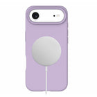 Blu Element Silicone Compatible with MagSafe Case for iPhone 17 Air - Lavender-Raised Edges to protect the camera and screen