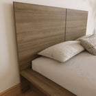 Nexera James Headboard - Queen Size - Brown Oak-6